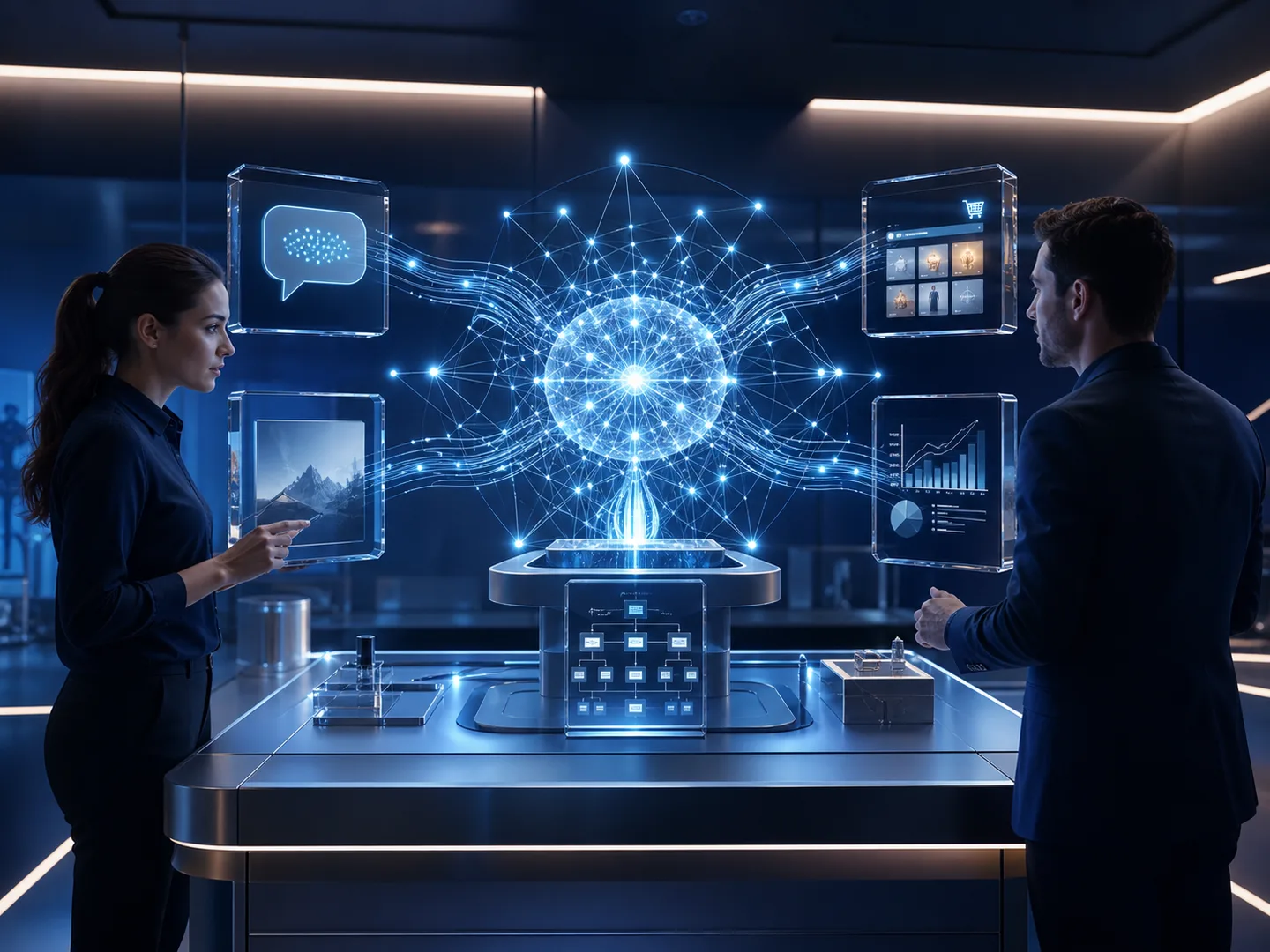 Artificial intelligence illustration